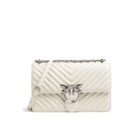 Pinko Love One Classic Schultertasche elfenbein, Leder, Damen
