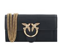 Pinko Love One Wallet Clutch schwarz, Leder, Damen