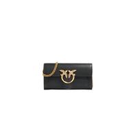 Pinko Love One Wallet Clutch schwarz, Leder, Damen