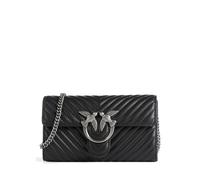 Pinko Love One Umhängetasche schwarz, Leder, Damen