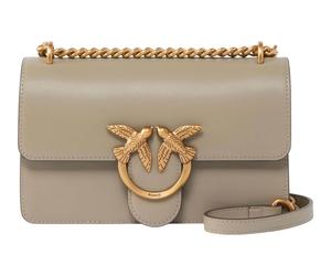 PINKO Love One Mini DC S Walnut - Antique Gold