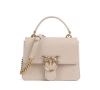 Pinko Love One Mini Handtasche beige, fein genarbtes Rindsleder, Damen