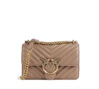 Pinko Damen Sheep Nappa C Love ONE Mini DC SCHAFNAPPA C, D01Q_Biscotto ZENZERO-Antique Gold