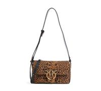 Pinko Love One Mini Slouchy Schultertasche braun, Wildleder, Damen