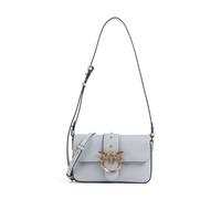 Pinko Love One Mini Slouchy Schultertasche hellblau, fein genarbtes Kalbsleder, Damen