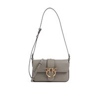 Pinko Love One Mini Slouchy Schultertasche taupe, Leder, Damen