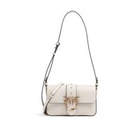 Pinko Love One Mini Slouchy Schultertasche weiß, Leder, Damen