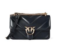 PINKO Love One Mini Umhängetasche Leder 20.5 cm blau