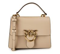 PINKO Love One One Handtasche Leder 20 cm beige
