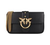 PINKO Love One One Umhängetasche Leder 19.5 cm schwarz