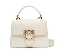 Pinko Love One Mini Light Handtasche elfenbein, Leder, Damen