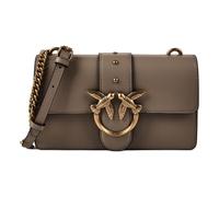 PINKO Love One Umhängetasche Leder 21 cm braun