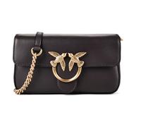 PINKO Love One Umhängetasche Leder 21 cm braun