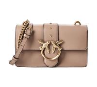 PINKO Love One Umhängetasche Leder 21 cm braun