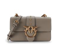 Pinko Love One Mini Umhängetasche grau, Leder, Damen