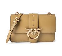 PINKO Love One Umhängetasche Leder 21 cm grün