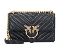 PINKO Love One Umhängetasche Leder 21 cm black