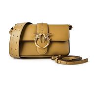 PINKO Love One Umhängetasche Leder 22 cm grün