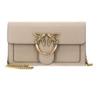 PINKO Love One Wallet C Beige - Grigio - Antique Gold