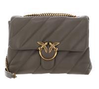 PINKO Love Puff Big CL Sheep Nappa L Walnut - Antique Gold