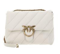 PINKO Love Puff Big CL Sheep Nappa L White - Antique Gold