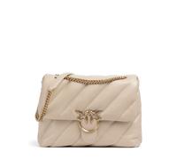 Pinko Love Puff Big Schultertasche beige, Leder, Damen