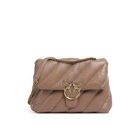 Pinko Love Puff Big Schultertasche braun, Leder, Damen