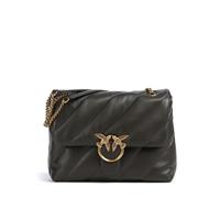 Pinko Love Puff Big Schultertasche olivgrün, Schafsleder, Damen