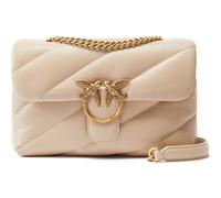 PINKO Love Puff Classic CL Sheep Nappa M Beige - Smoke Grey - Antique Gold
