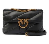 PINKO Love Puff Classic CL Sheep Nappa M Black - Antique Gold