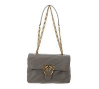 Pinko Love Classic Puff Schultertasche taupe, Leder, Damen
