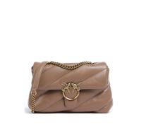 Pinko Love Puff Classic Schultertasche braun, Schafsleder, Damen