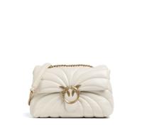 Pinko Love Puff Classic Schultertasche elfenbein, Leder, Damen