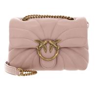 PINKO Love Puff Mini CL Sheep Nappa Quilt S Cipria - Antique Gold