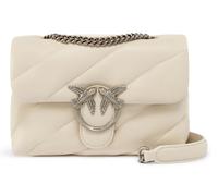 PINKO Love Puff Mini CL Sheep Nappa S White - Old Silver