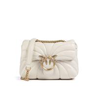Pinko Love Puff Mini Schultertasche elfenbein, Leder, Damen