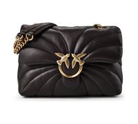 PINKO Love Puff Schultertasche Leder 30 cm schwarz
