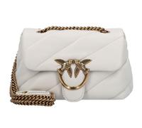 Pinko Love Puff Mini Schultertasche elfenbein, Leder, Damen
