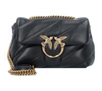 Pinko Love Mini Puff Cl Sheep Nappa, Damen-Tasche, Einheitsgröße, Z99q_schwarz-antique gold, Einheitsgröße