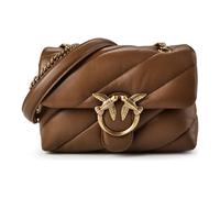 PINKO Love Puff Umhängetasche Leder 27 cm braun