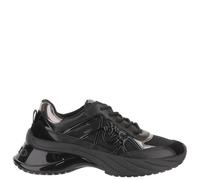 Pinko Low-Top Sneaker - Black Sneakers With Love Birds Emblem - Gr. 39 (EU) - in Schwarz - für Damen