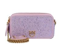 PINKO Mini Bag Umhängetasche Leder 18 cm purple