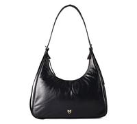 PINKO Miss Pinko Classic Schultertasche Leder 34.5 cm blau