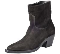 Pinko Mozart TEXANO Suede Western Damen Stiefel, Z99_Schwarz Limousine, 41 EU, Z99 Schwarz Limousine, 41 EU
