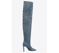 PINKO Pleyel Cuissard Denim Medium Dark Vintage Wash Größe: 39 | Stiefel Outlet | Damen | Blau