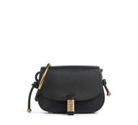 Pinko Saddle Mini Umhängetasche schwarz, Leder, Damen