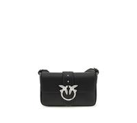PINKO Love One Mini Slouchy FL S Nero Limousine - Matt Silver