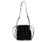 PINKO Slouchy Schultertasche Leder 23 cm schwarz
