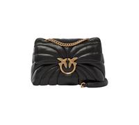 Pinko Love Puff Classic Schultertasche schwarz, Leder, Damen