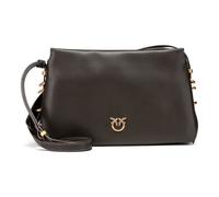 PINKO Triplet Umhängetasche Leder 26 cm braun